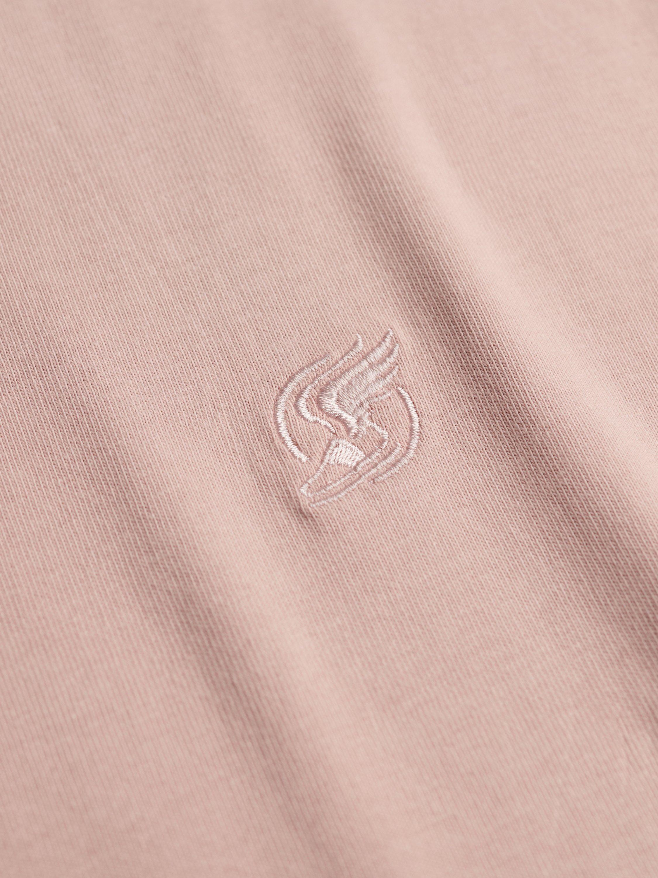 Product image 6 of 6, which shows Superdry Blank Oversized T-Shirt, Ashy Pink, S