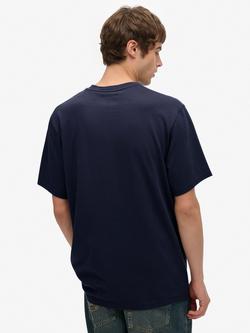 Superdry Blank Oversized T-Shirt - view 2, Ebony