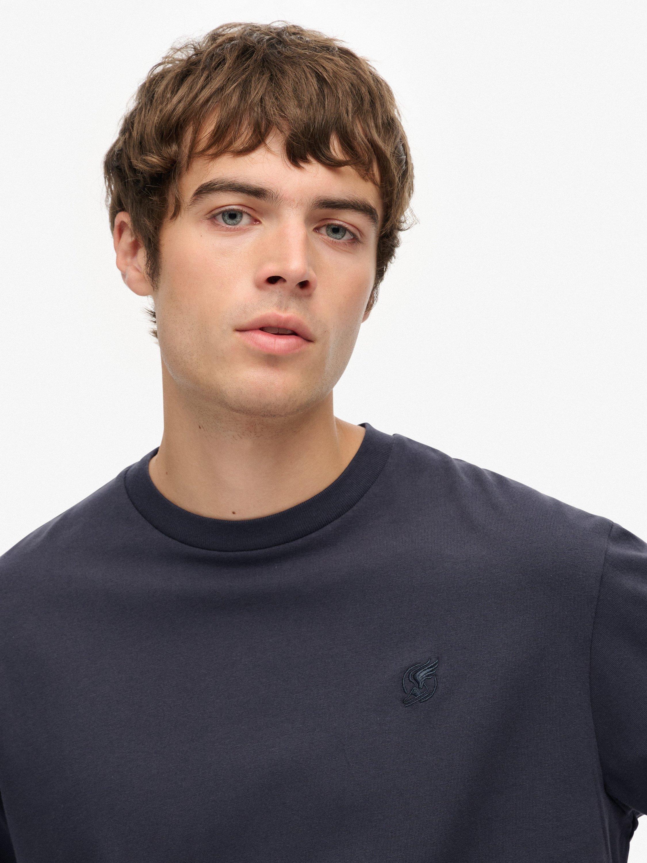 Product image 5 of 6, which shows Superdry Blank Oversized T-Shirt, Ebony, S