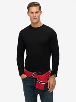 Superdry Classic Essential Cotton Top, Black