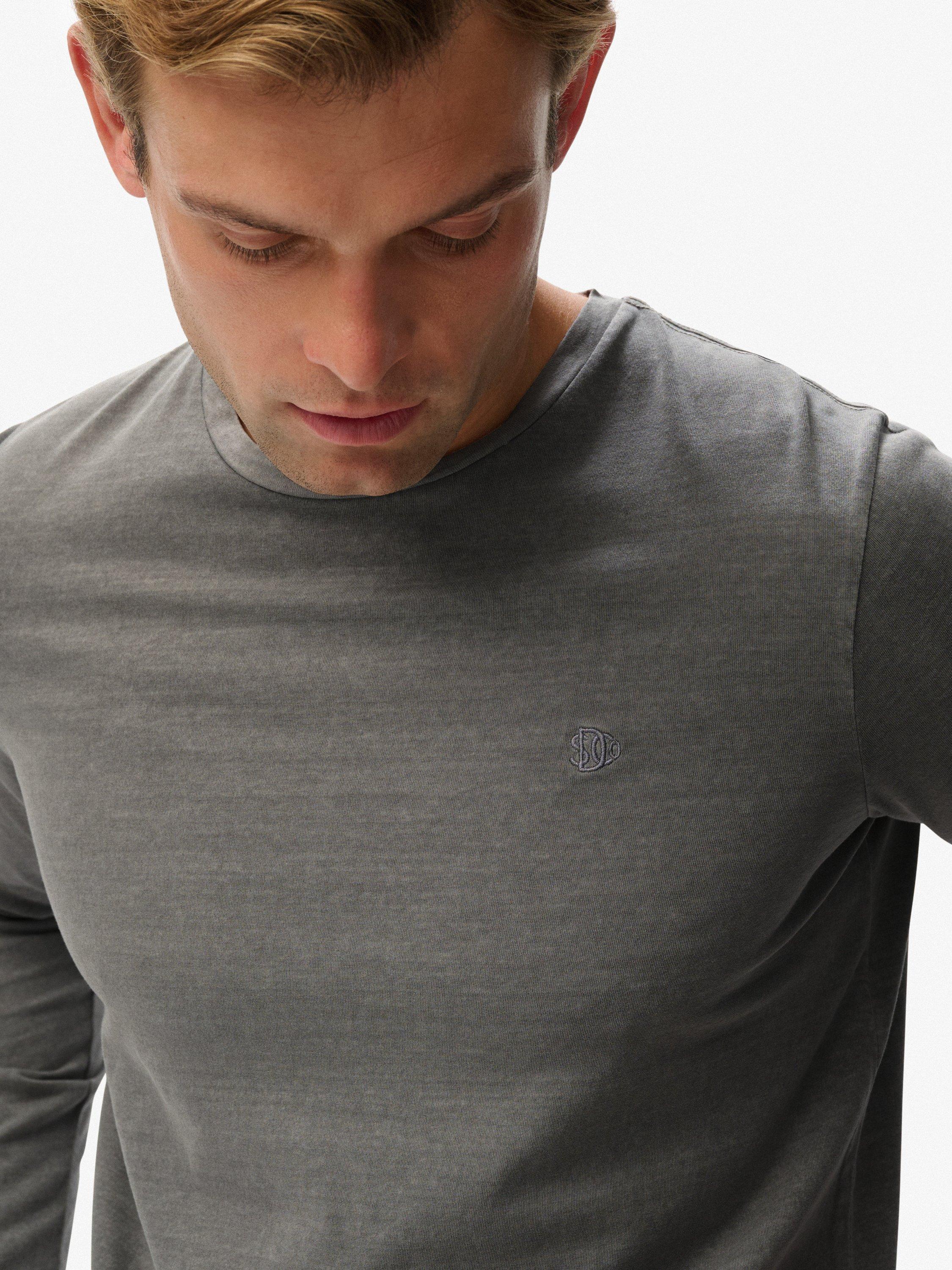 Product image 4 of 6, which shows Superdry Classic Essential Cotton Top, Sleet Grey, S