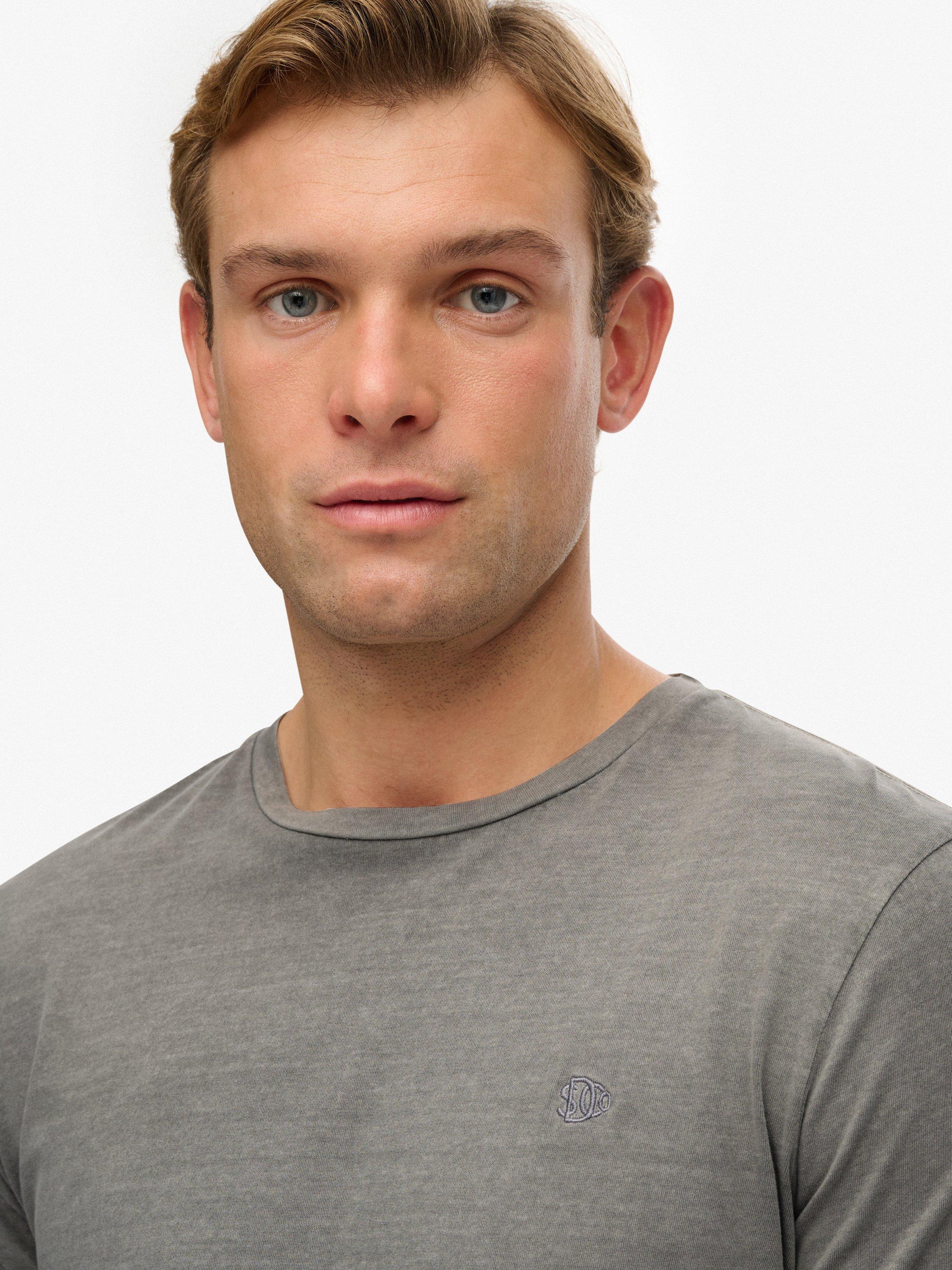 Product image 5 of 6, which shows Superdry Classic Essential Cotton Top, Sleet Grey, S