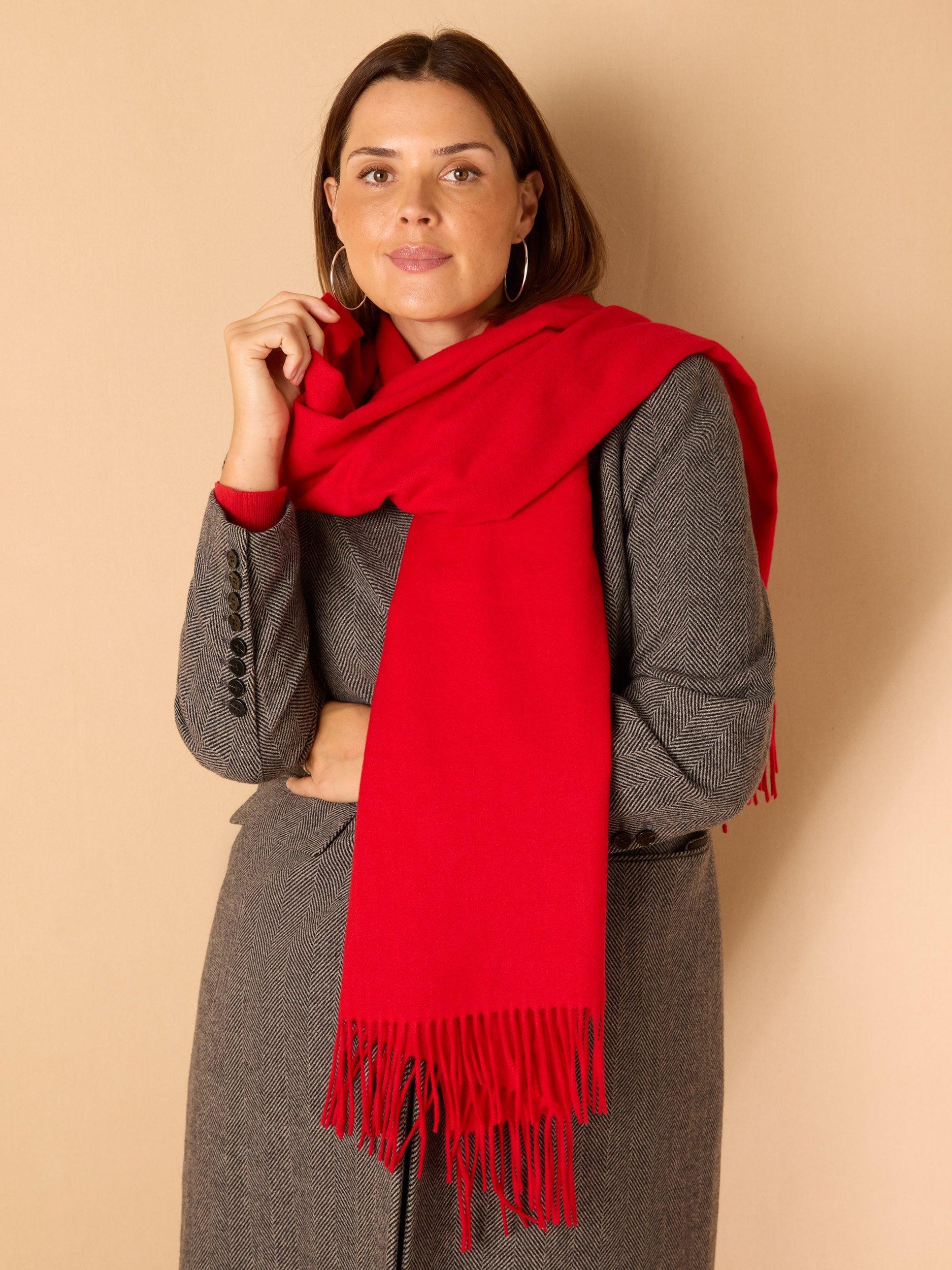 Product image 3 of 3, which shows Live Unlimited Curve Scarf, Red
