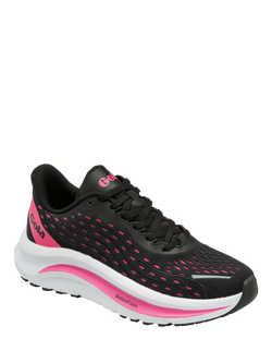Gola Performance Alzir Speed Running Trainers - view 2, Black/Hot Pink