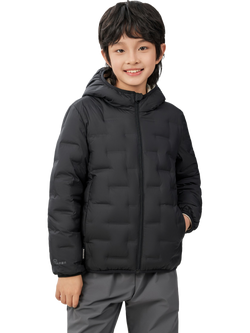 Bosideng Kids' Layered Down Jacket, Black