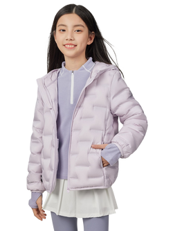 Bosideng Kids' Layered Down Jacket, Lilac