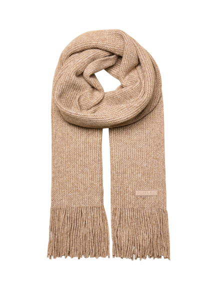 Joules Knitted Scarf, Beige, Beige