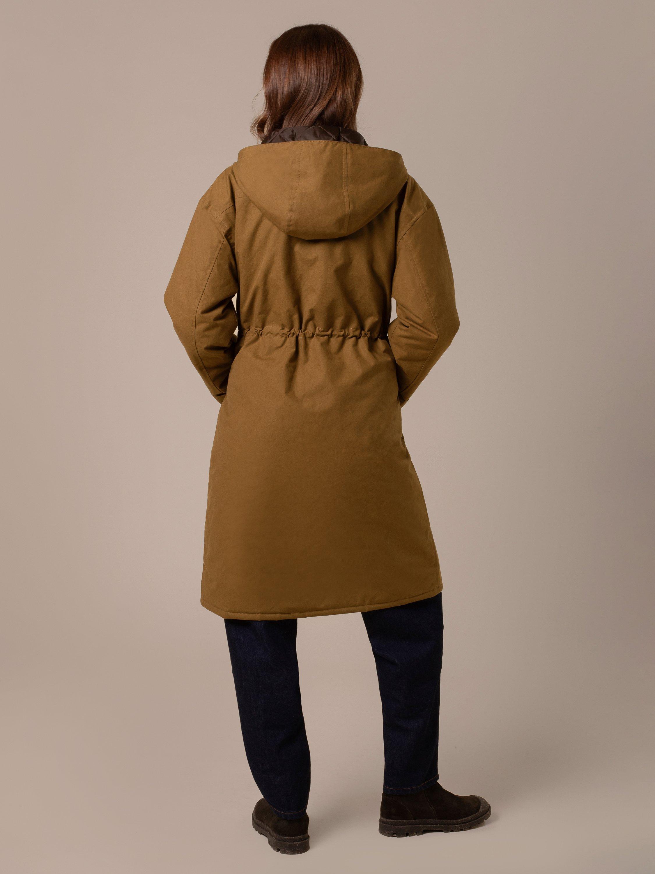 Product image 2 of 6, which shows Celtic & Co. Water Resistant Hooded Parka, Bronze, 8