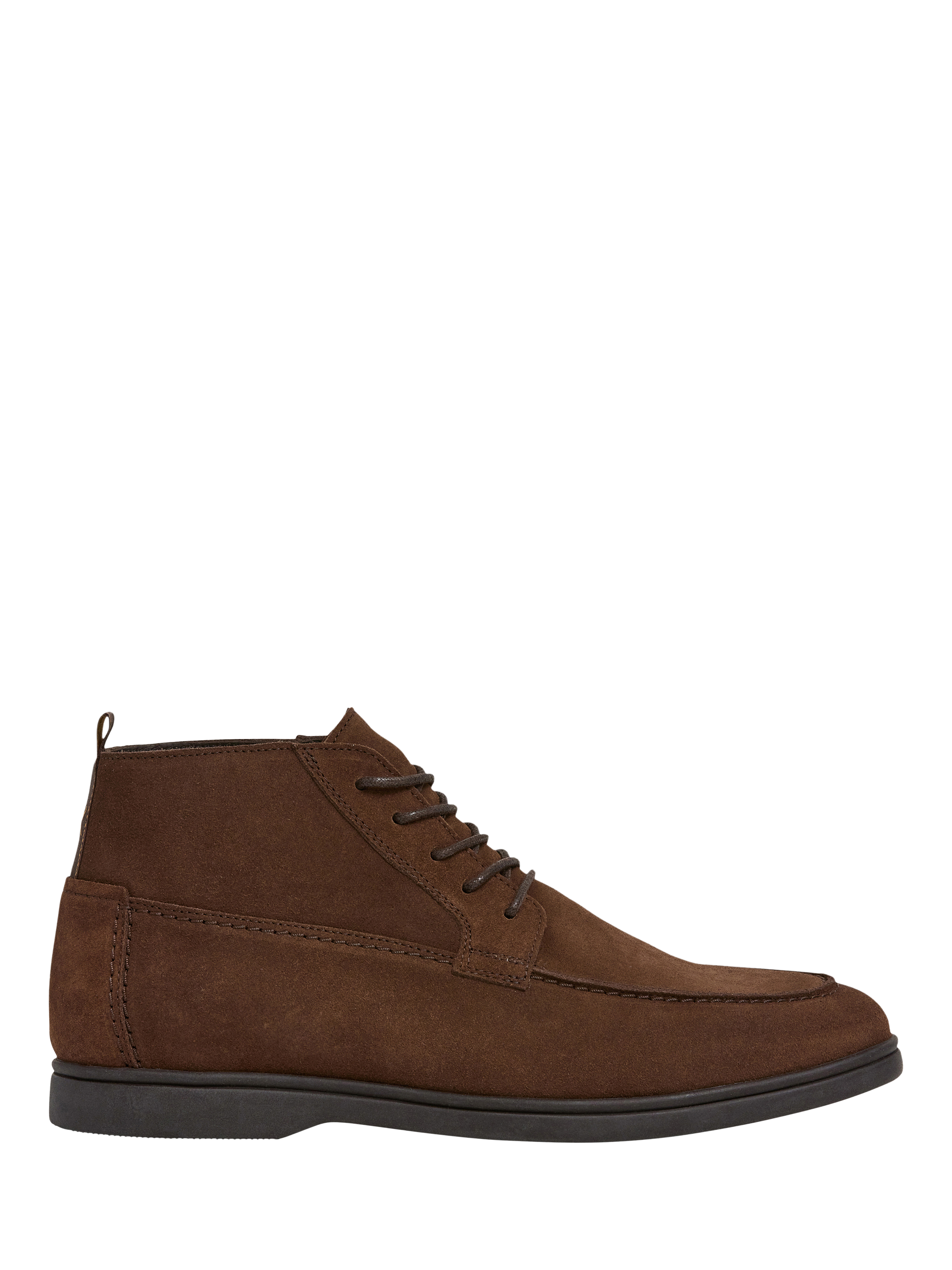 Product image 1 of 6, which shows Hackett London Suede Chukka Boots, Brown, 6