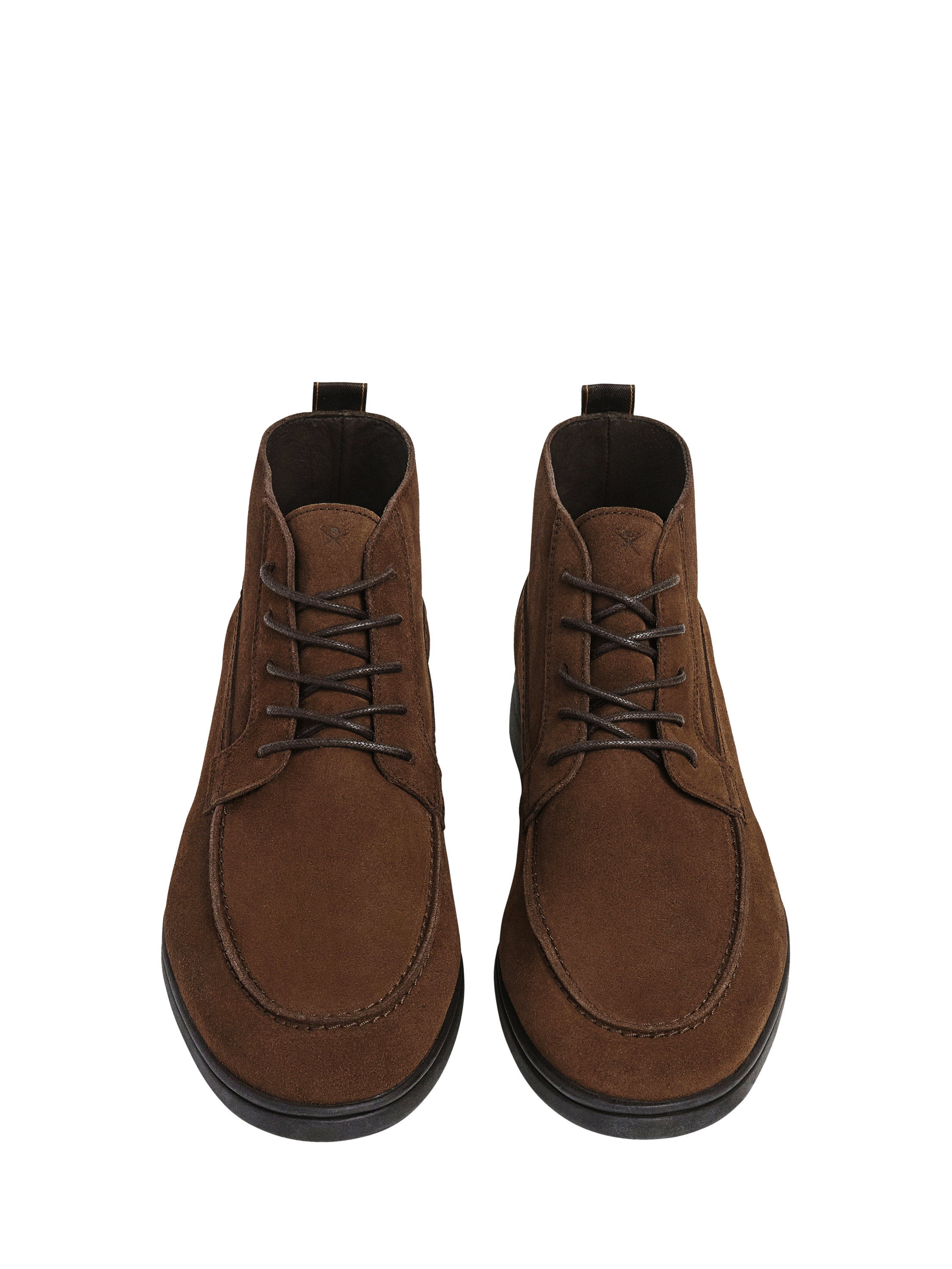 Product image 2 of 6, which shows Hackett London Suede Chukka Boots, Brown, 6