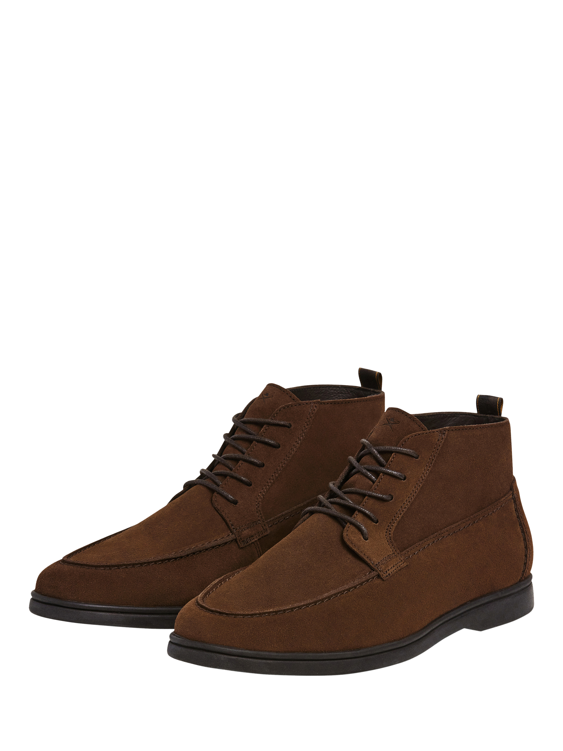 Product image 3 of 6, which shows Hackett London Suede Chukka Boots, Brown, 6