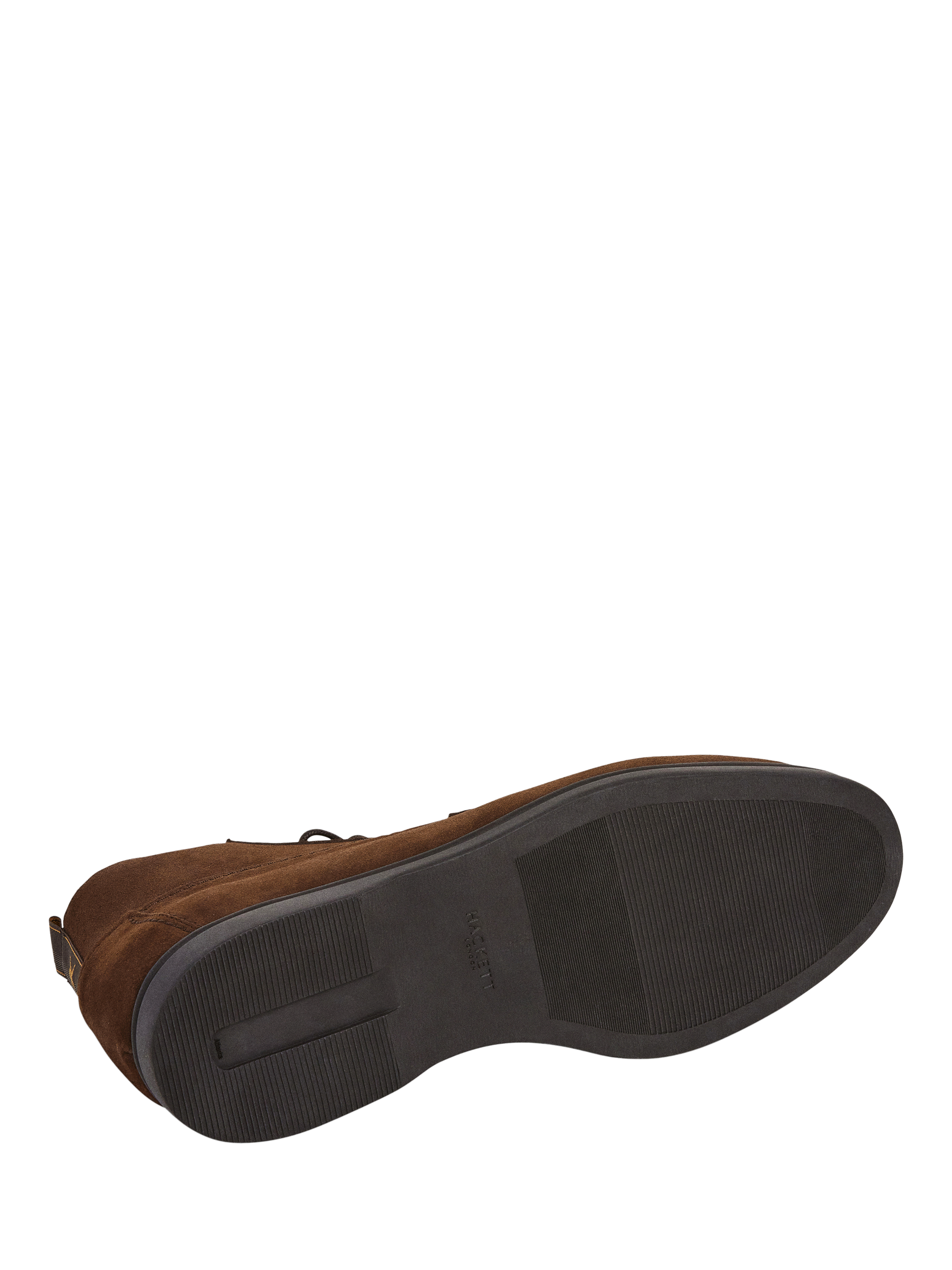 Product image 6 of 6, which shows Hackett London Suede Chukka Boots, Brown, 6