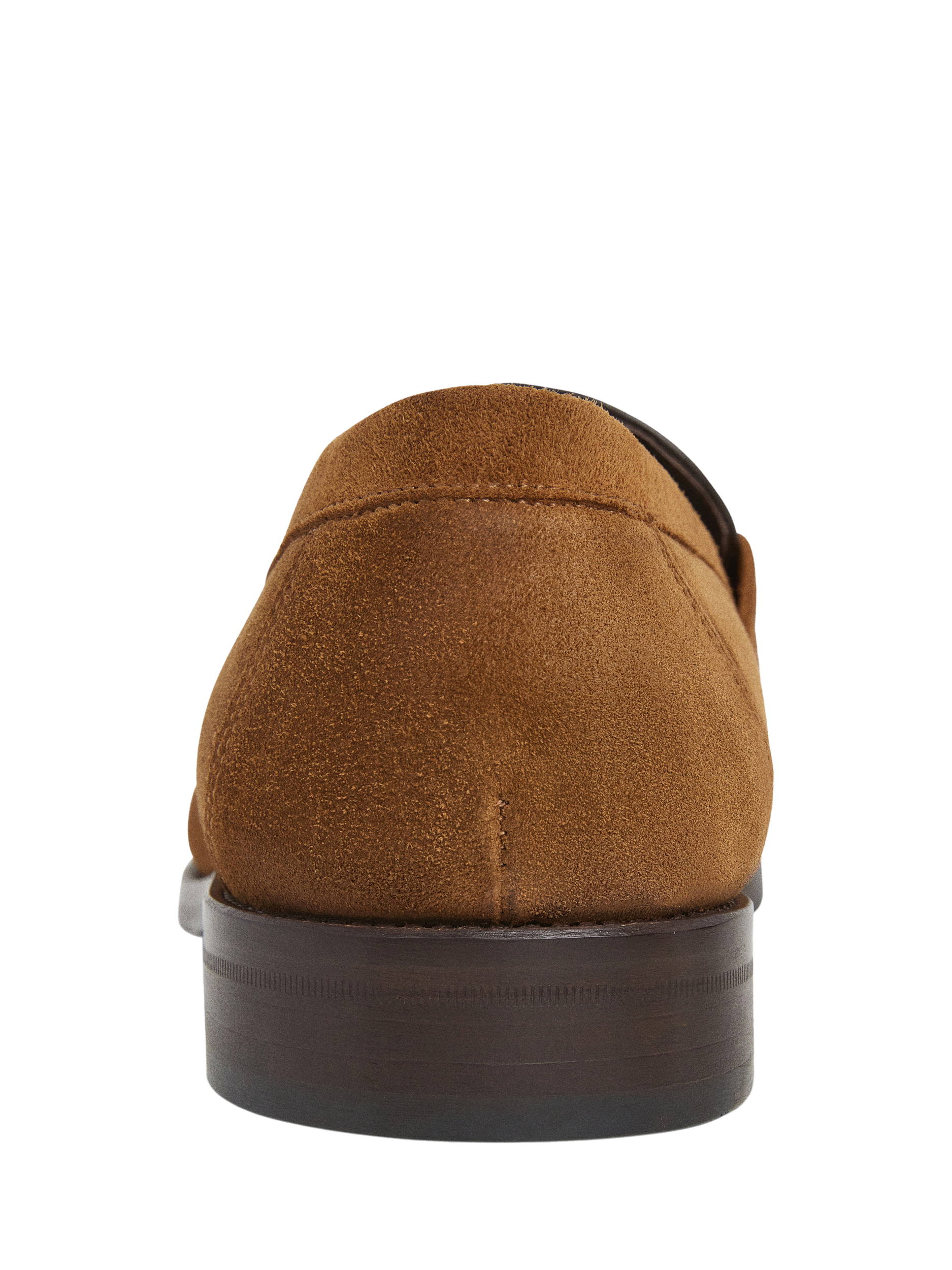 Product image 4 of 6, which shows Hackett London Suede Loafers, Tobacco Brown, 12