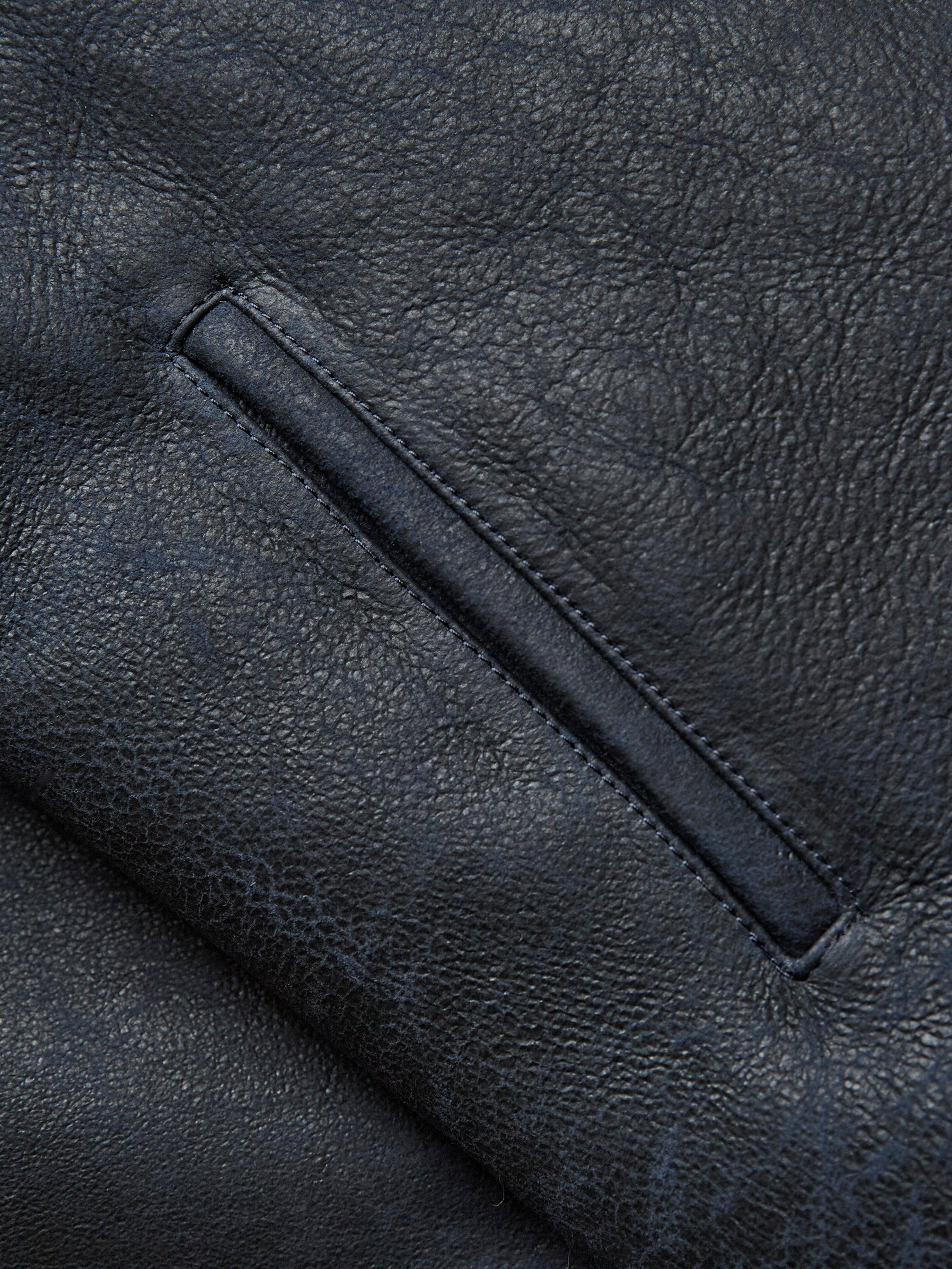 Product image 3 of 8, which shows Celtic & Co. Sheepskin Zip-Up Gilet, Sheepskin Bodywarmer, 8