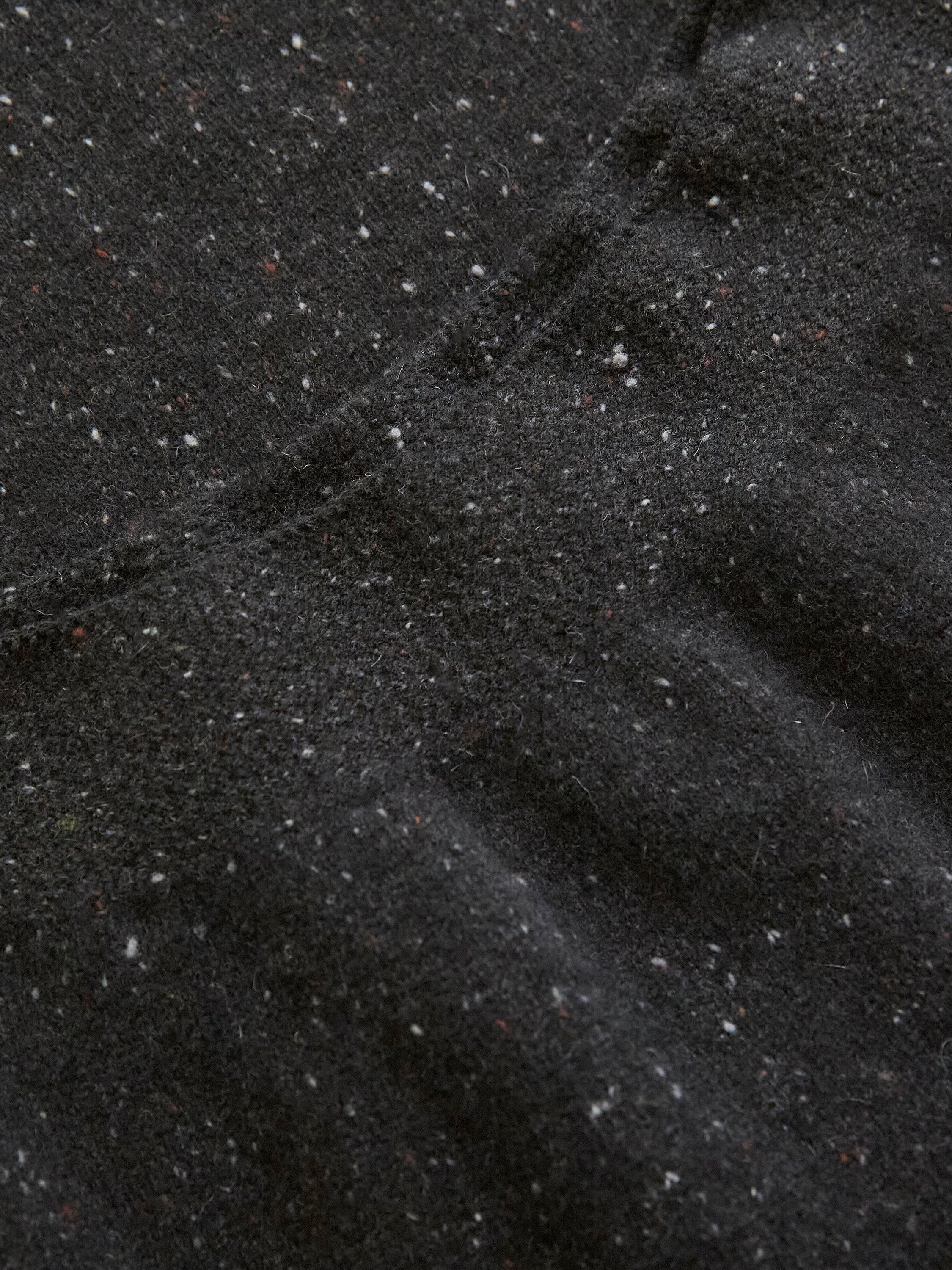 Product image 7 of 9, which shows Celtic & Co. Fleck Pure Wool Midi Skirt, Charcoal, XS