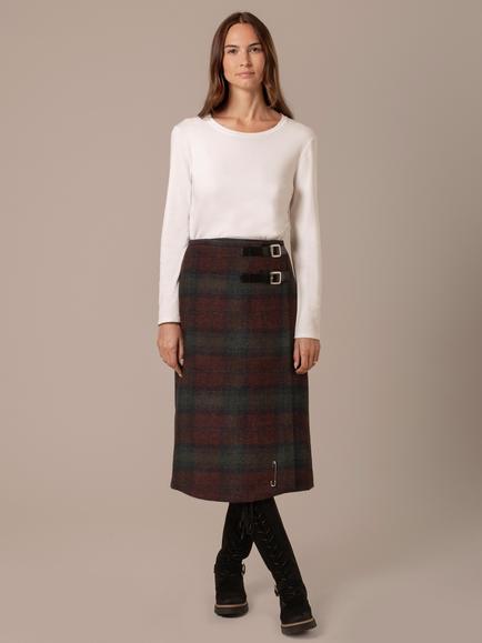 Celtic & Co. Celt Tartan Pure Wool Midi Kilt, Lindsay, Lindsay