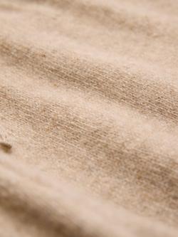 Celtic & Co. Flecked Pure Wool Wide Leg Joggers, Oatmeal - view 2, Oatmeal