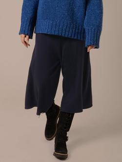 Celtic & Co. Pure Merino Wool Culottes, Navy, Navy