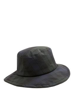 Celtic & Co. Wax Tartan Hat, Blackwatch - view 2, Blackwatch