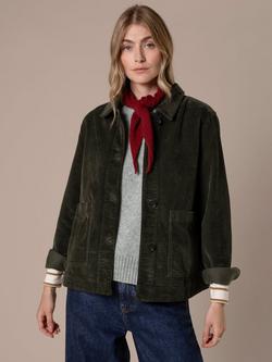 Celtic & Co. Utility Corduroy Jacket, Dark Moss, Dark Moss