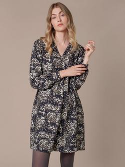 Celtic & Co. Pleated Detail Knee Length Dress, Multi