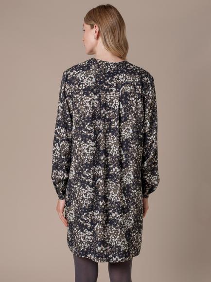 Celtic & Co. Pleated Detail Knee Length Dress - view 2, Multi