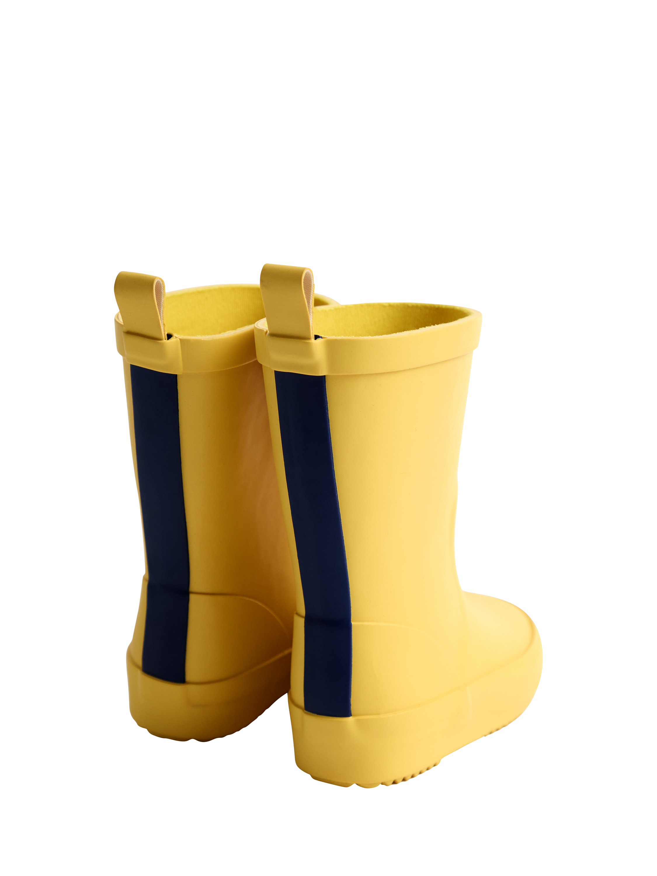 Product image 2 of 4, which shows JoJo Maman Bébé Kids' Plain Wellington Boots, Yellow, EU20