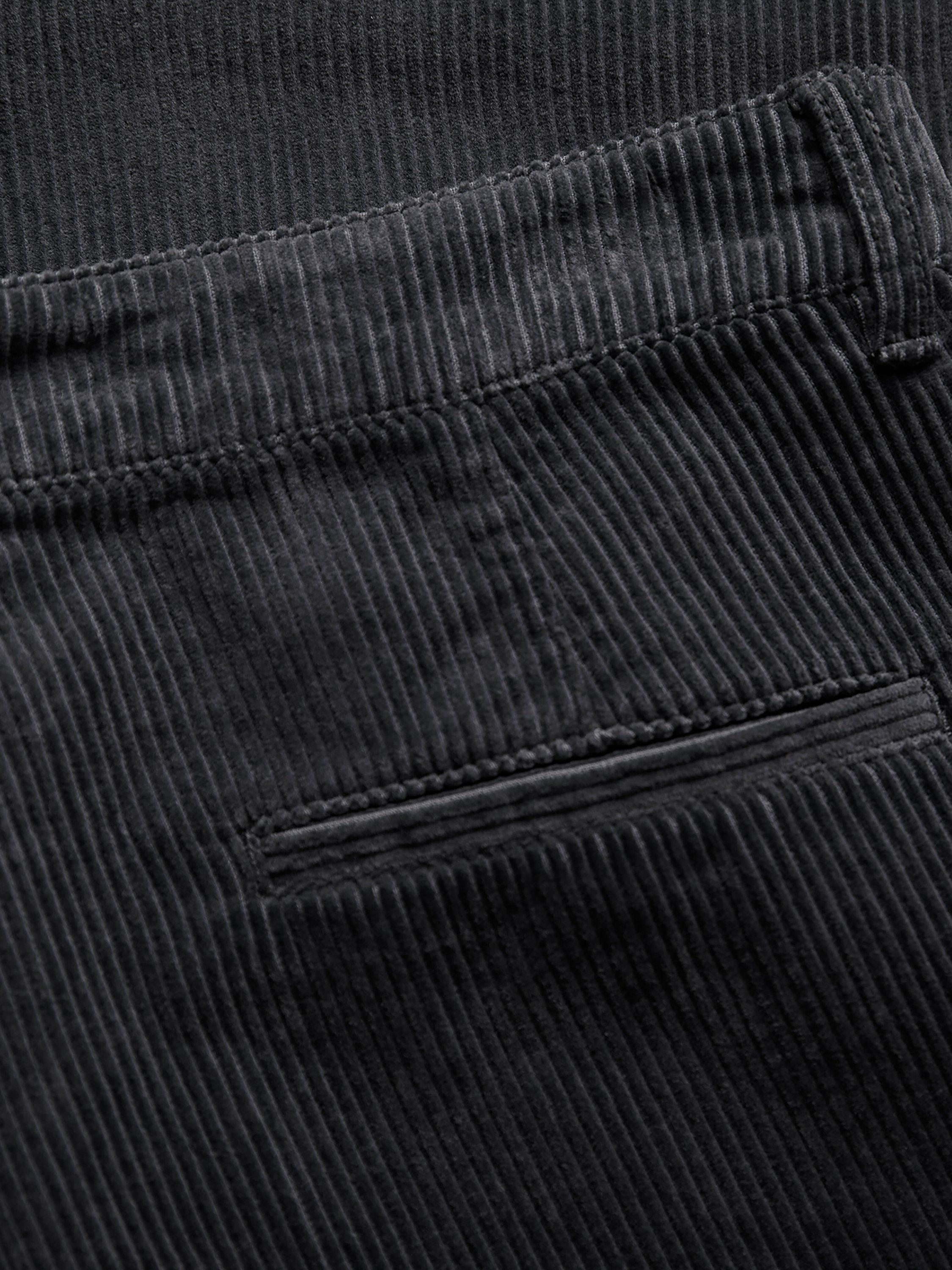 Product image 6 of 8, which shows Celtic & Co. Cotton Mid Rise Cullottes Trousers, Blue Graphite, 8