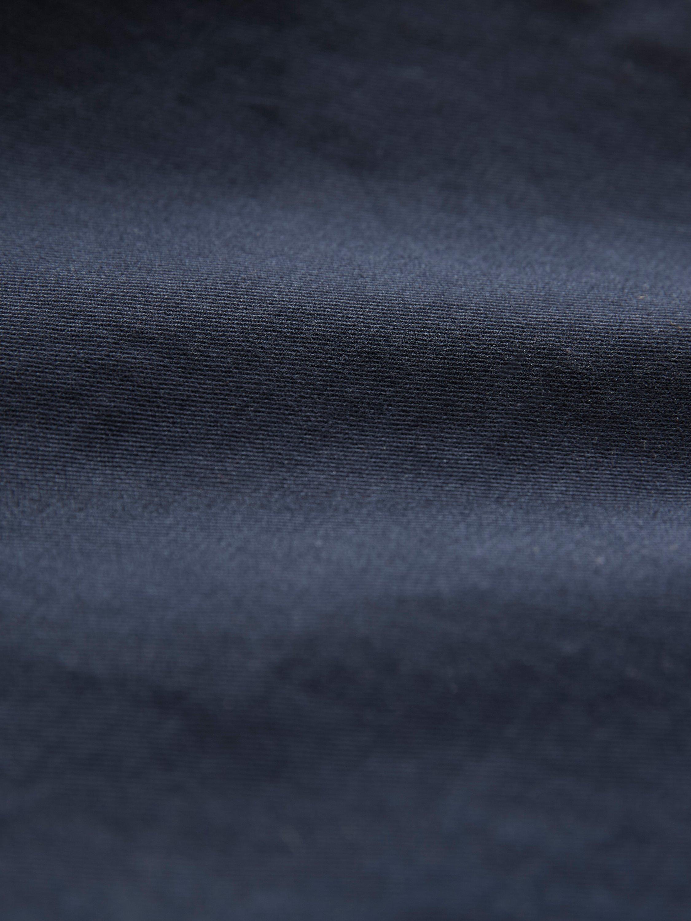 Product image 7 of 7, which shows Celtic & Co. Stretch Twill Slim Leg Trousers, Dark Navy, 8