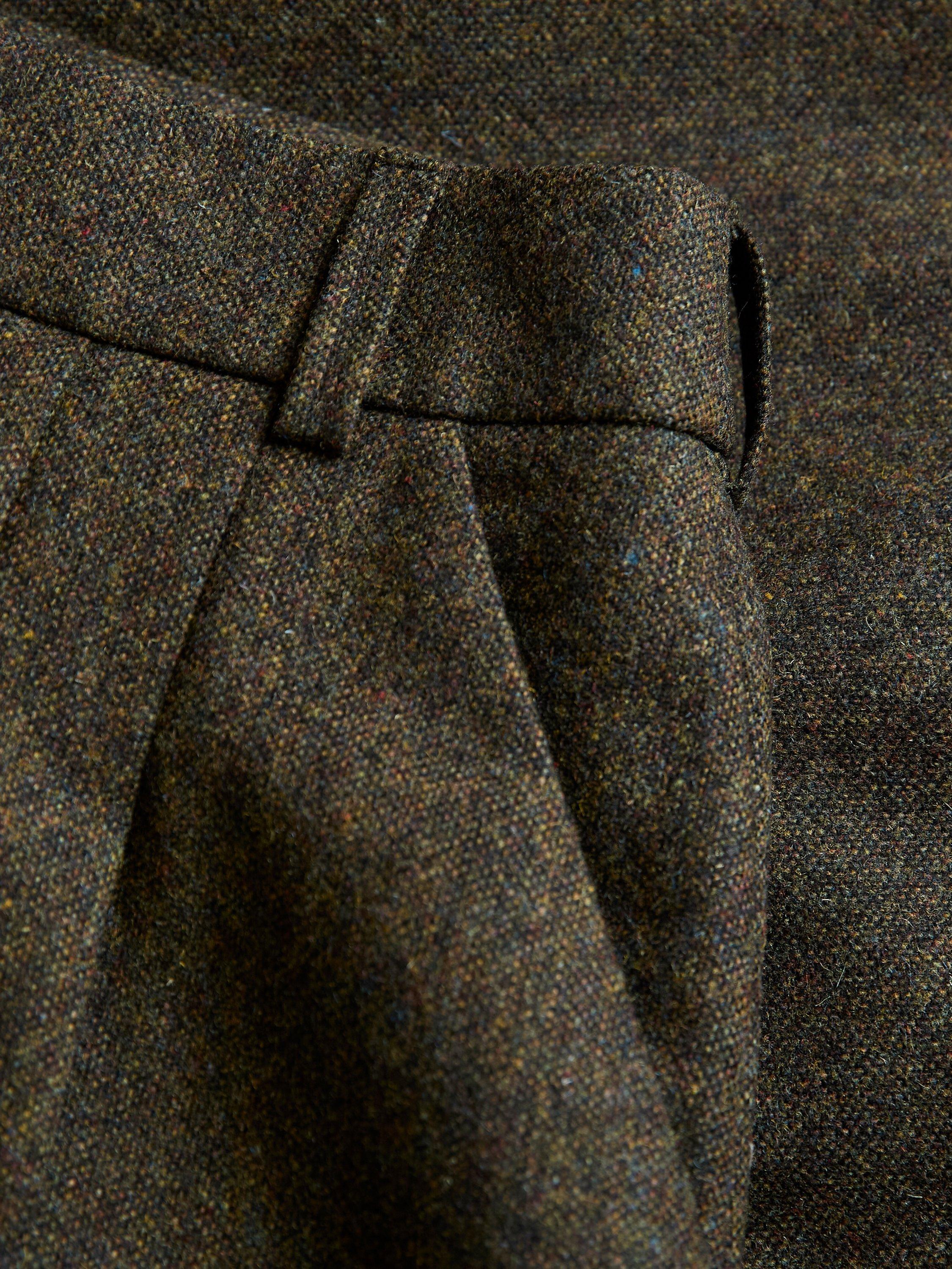 Product image 9 of 9, which shows Celtic & Co.Tweed Wool Cullotes Trousers, Olive, 8