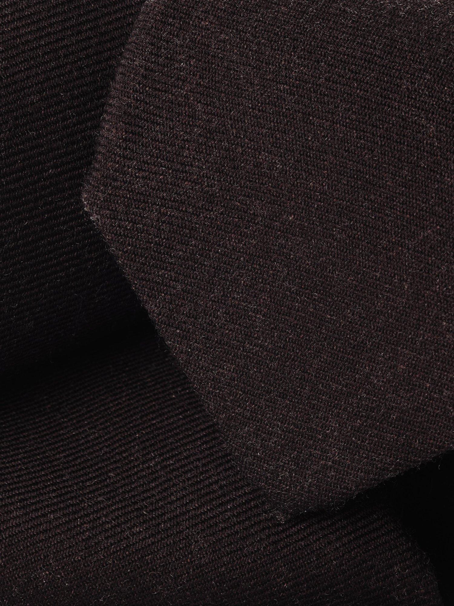 Product image 2 of 2, which shows Charles Tyrwhitt Textured Pure Wool Tie, Red, One Size