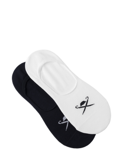 Hackett London Trainer Socks, Ink Blue, Ink Blue