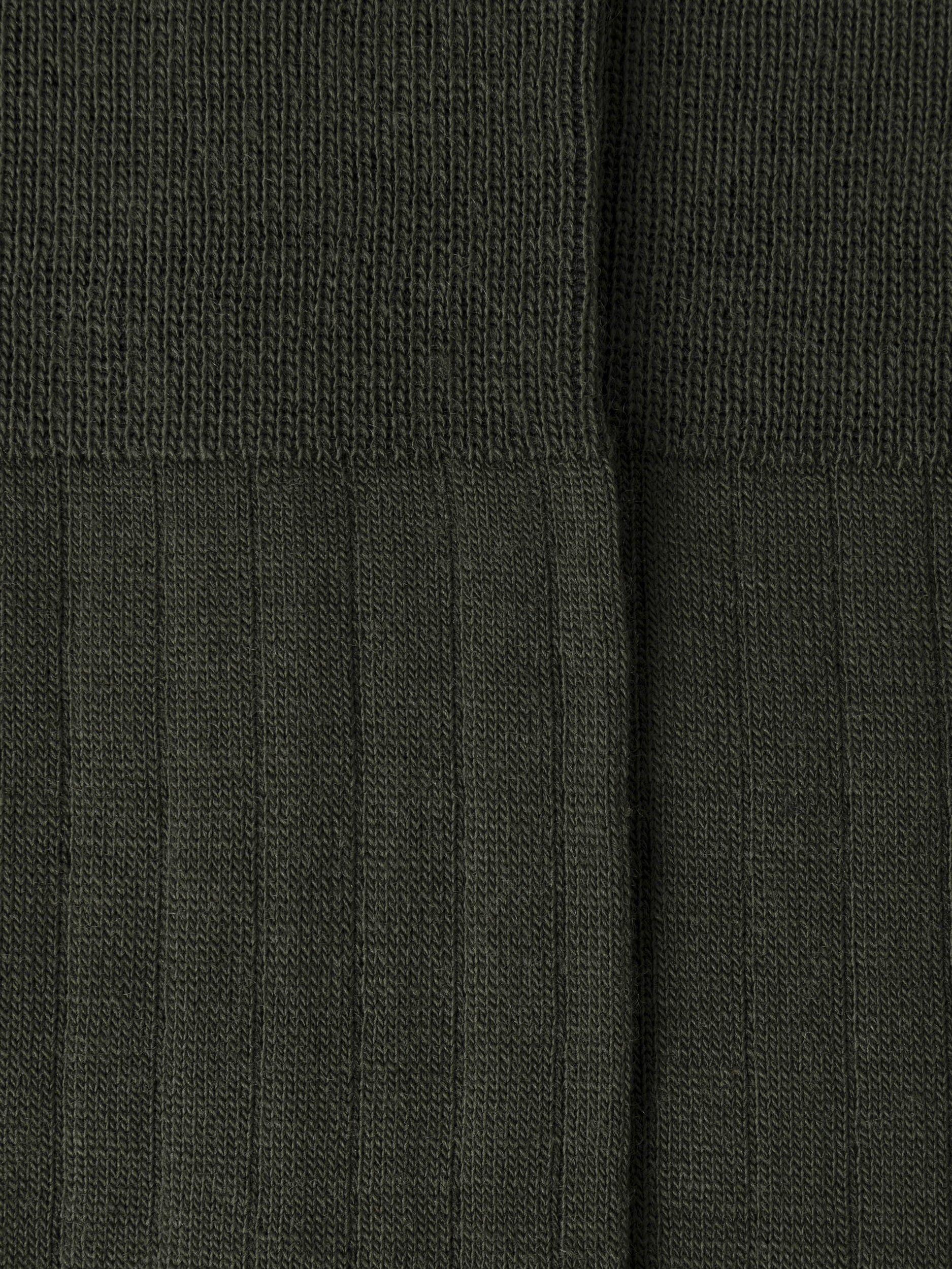 Product image 4 of 4, which shows Hackett London Wool Blend Socks, Duck Green, M-L