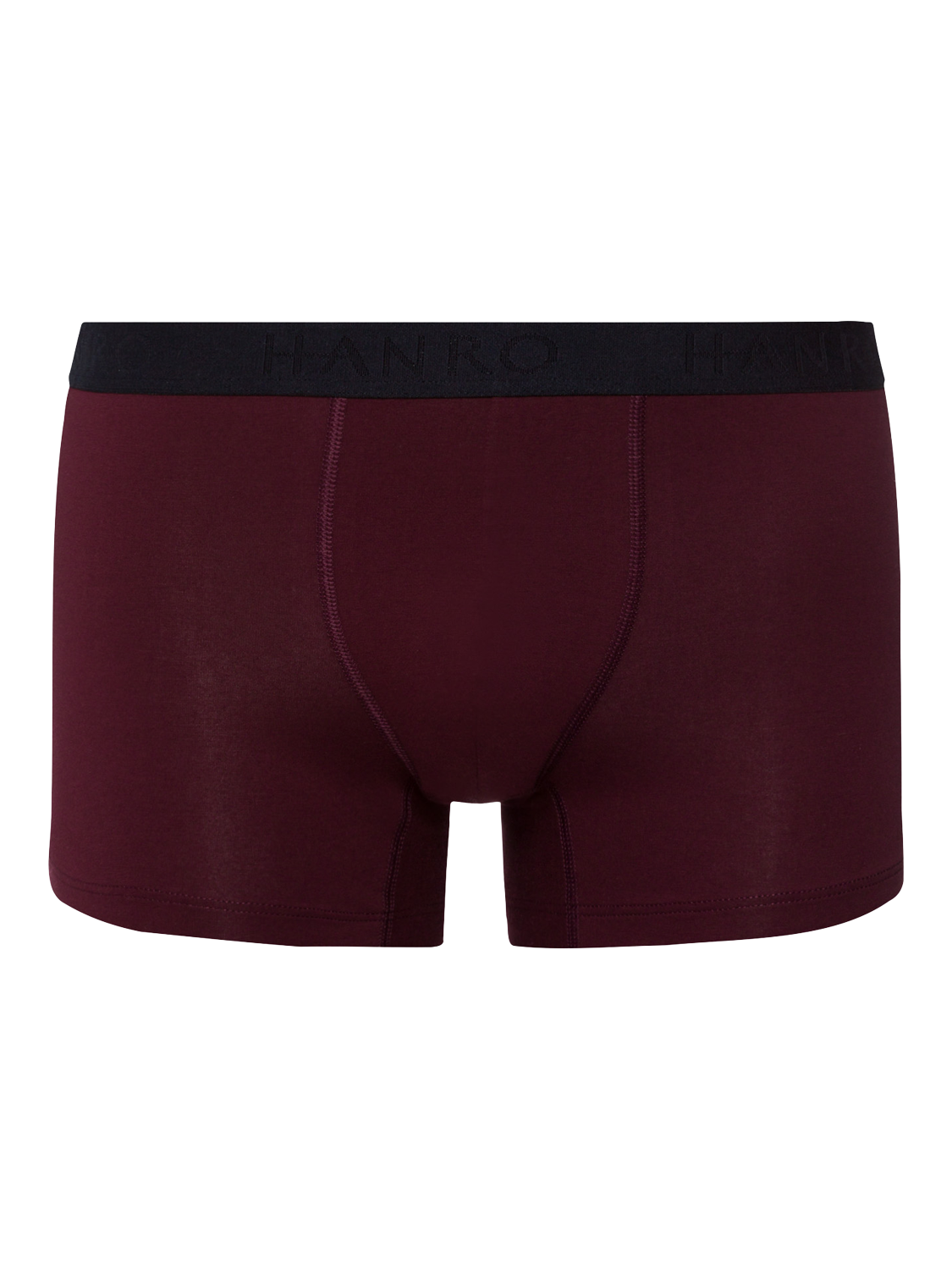 Product image 6 of 11, which shows Hanro Stretch Cotton Essentials Pants, Pack of 2, Barolo/Blue, S