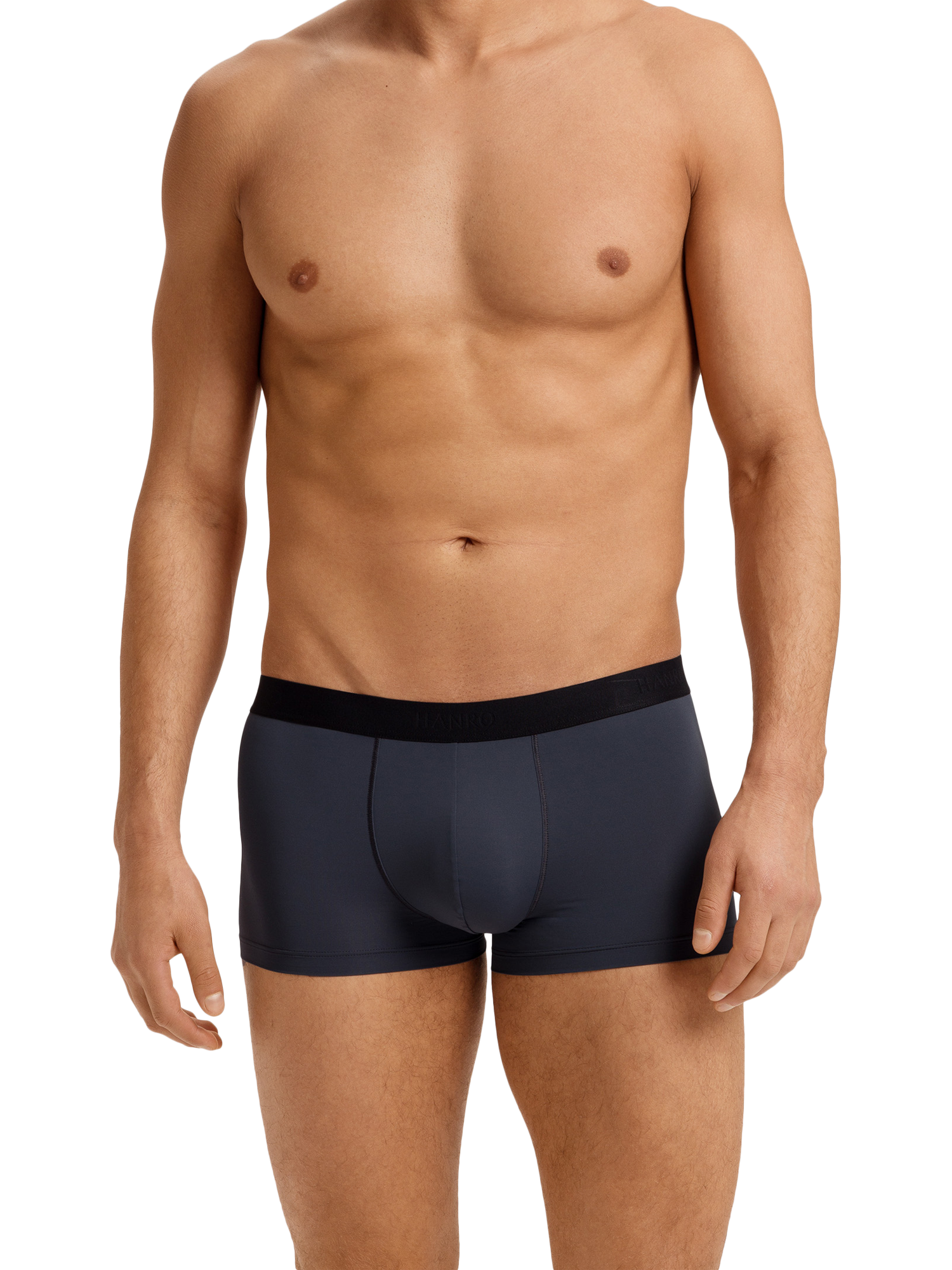 Product image 1 of 11, which shows Hanro Micro Touch Shortleg Pants, Ombre Blue, S