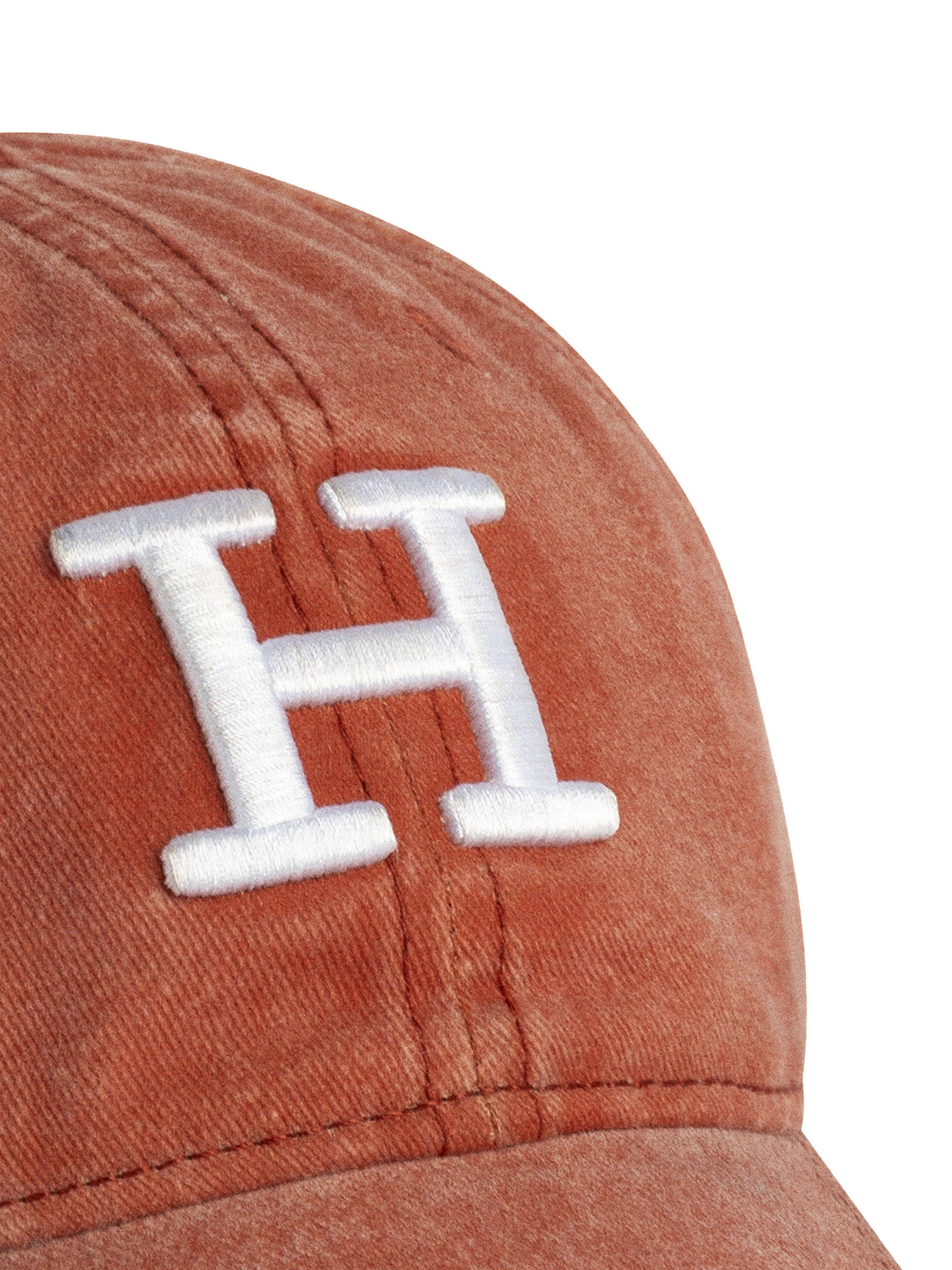Product image 3 of 4, which shows Hackett London Heritage Cotton Baseball Cap, Cranberry Pink, One Size