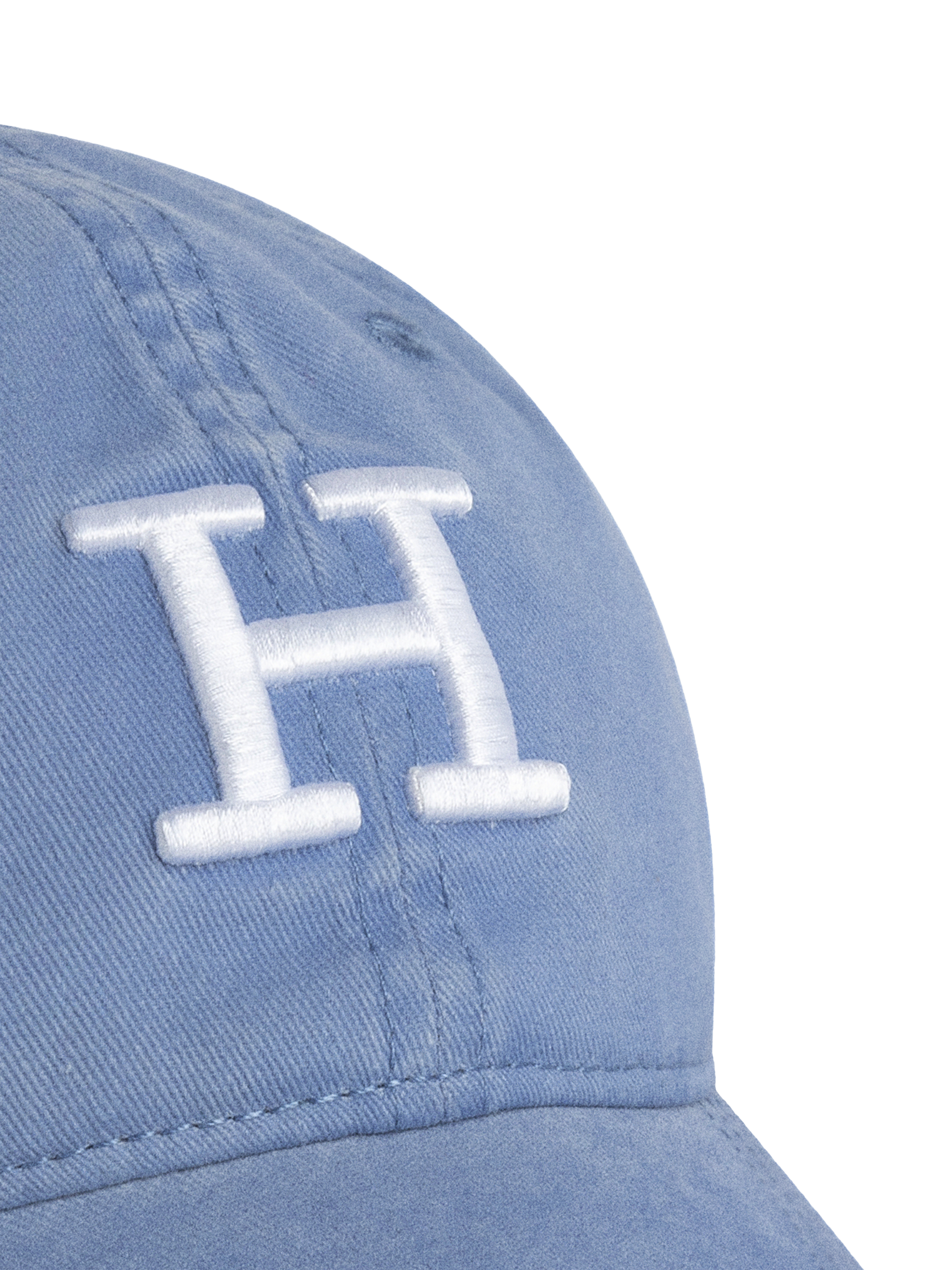 Product image 3 of 4, which shows Hackett London Heritage Cotton Baseball Cap, Fade Blue, One Size