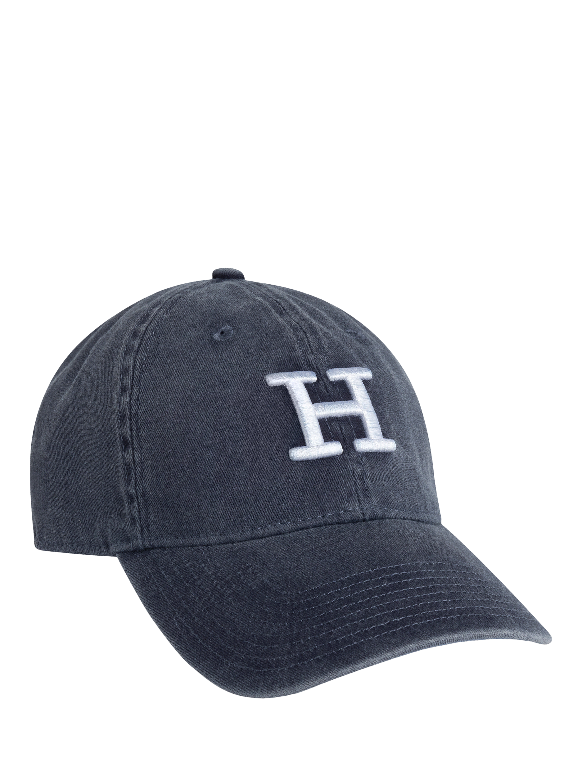Product image 1 of 4, which shows Hackett London Heritage Cotton Baseball Cap, Ink Blue, One Size