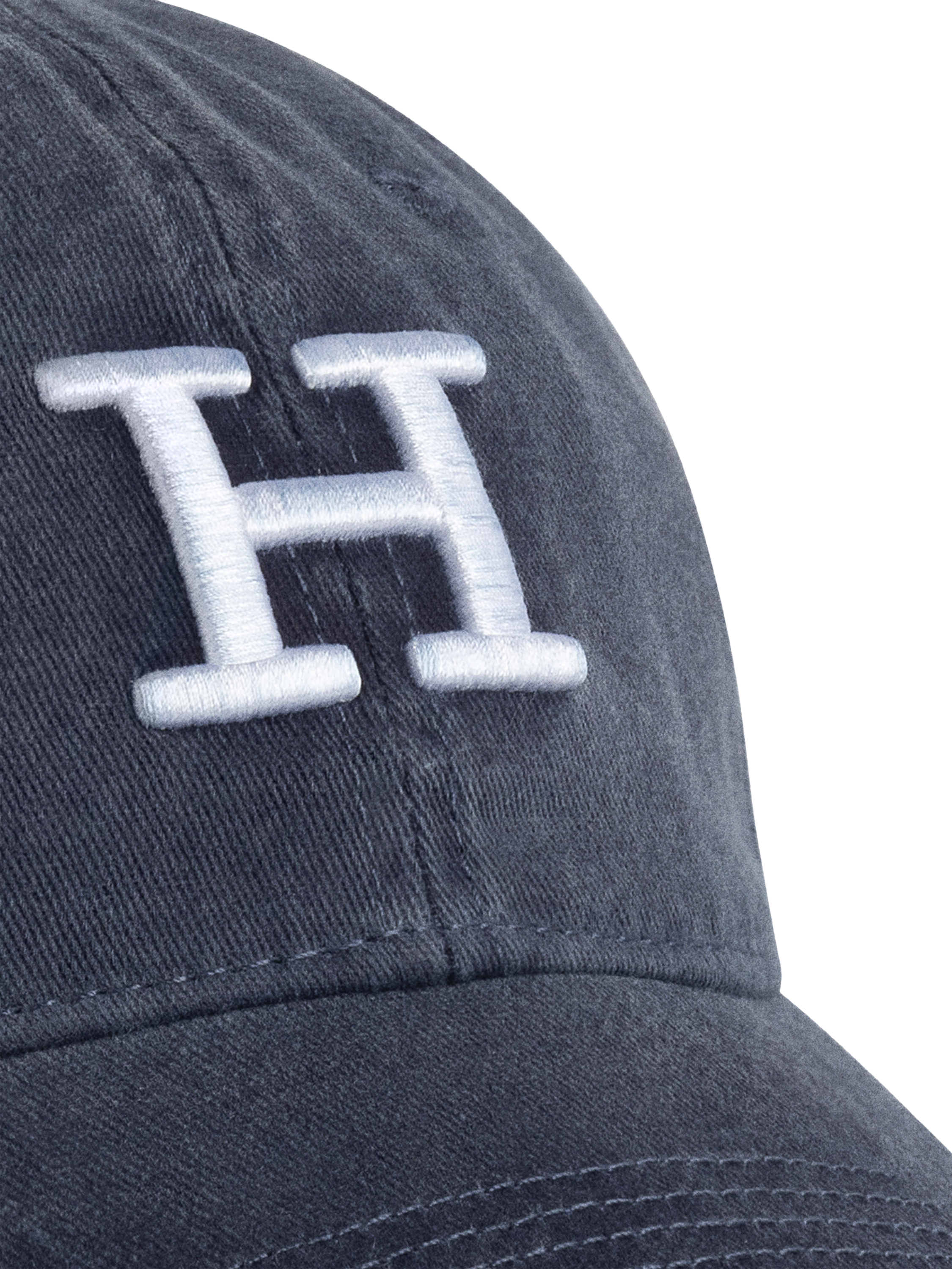 Product image 3 of 4, which shows Hackett London Heritage Cotton Baseball Cap, Ink Blue, One Size