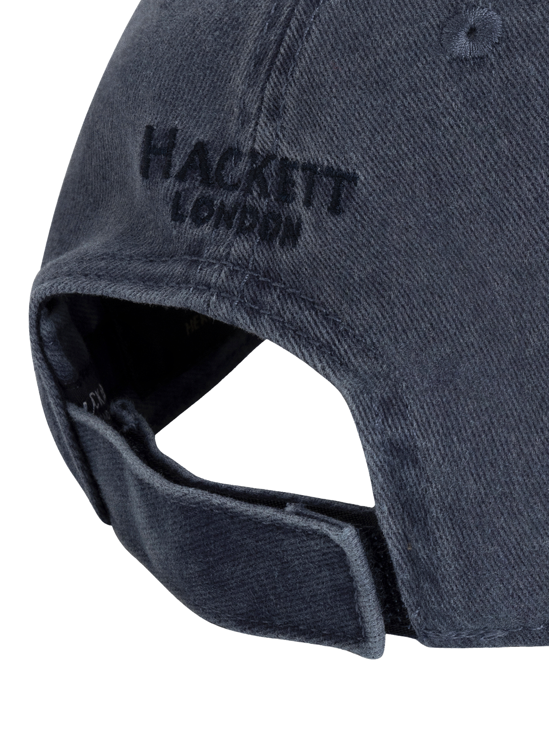 Product image 4 of 4, which shows Hackett London Heritage Cotton Baseball Cap, Ink Blue, One Size