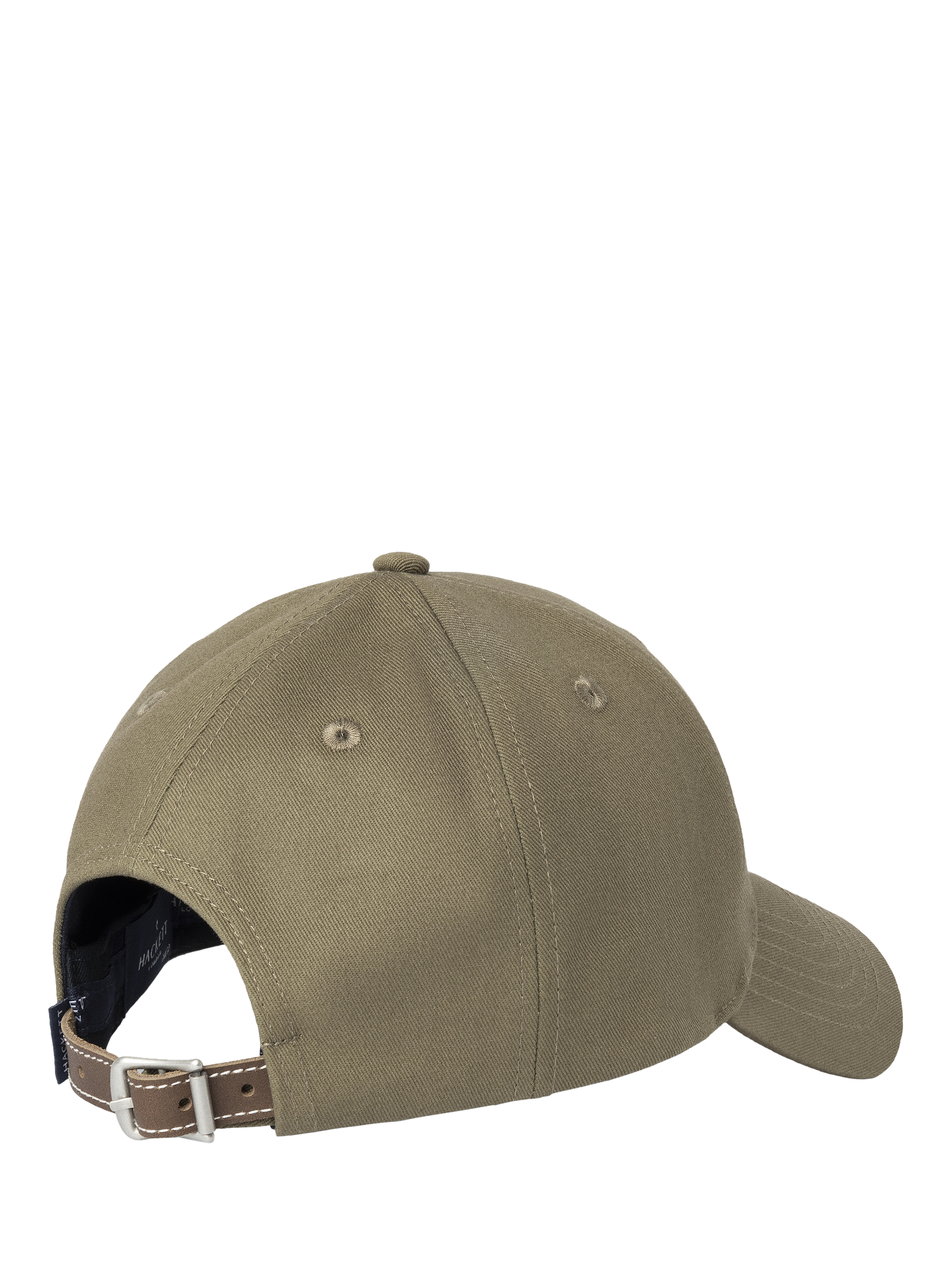 Product image 2 of 4, which shows Hackett London Logo Cotton Baseball Cap, Cargo Green, One Size