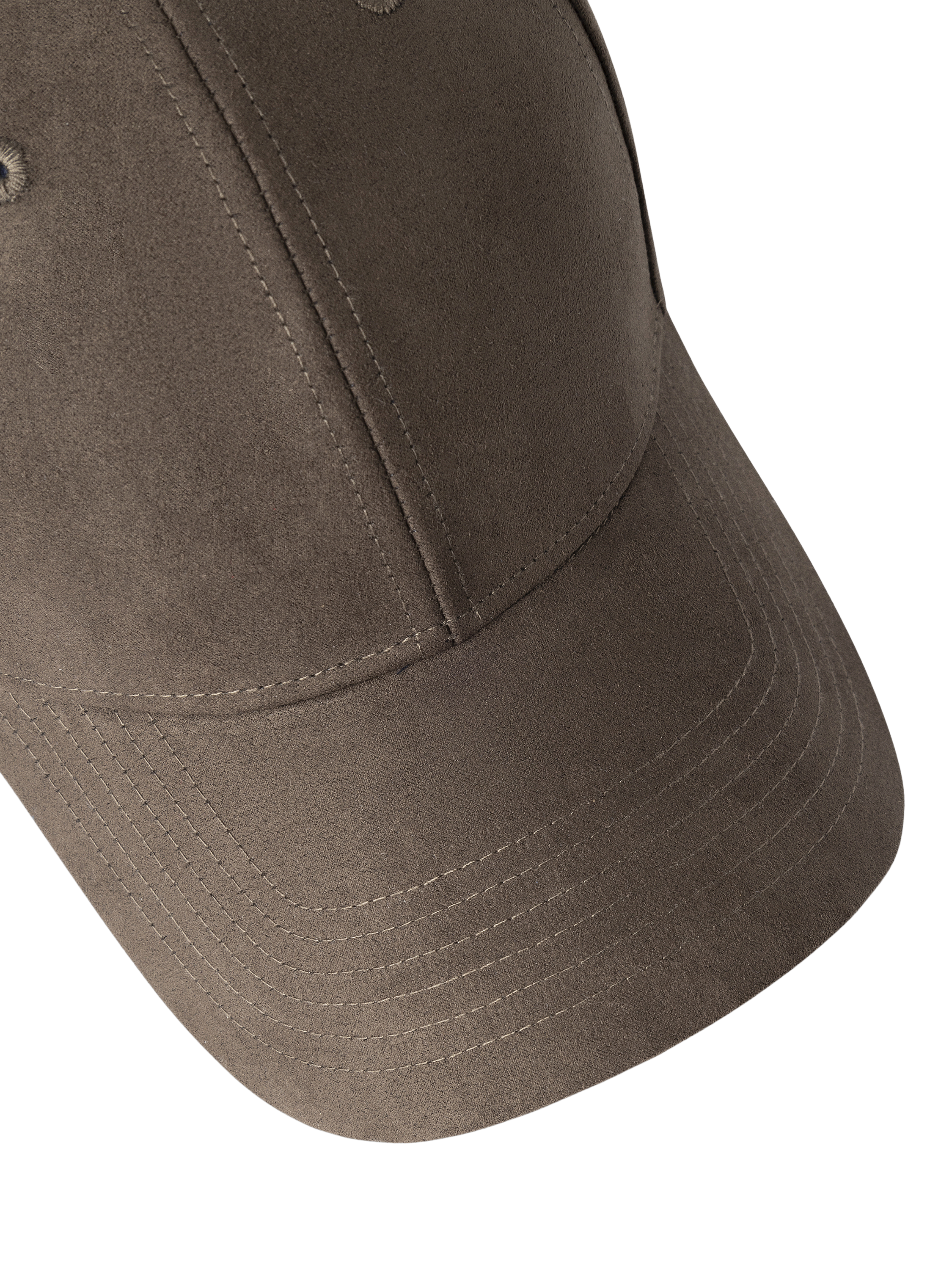 Product image 3 of 4, which shows Hackett London Plain Baseball Cap, Dark Brown, One Size