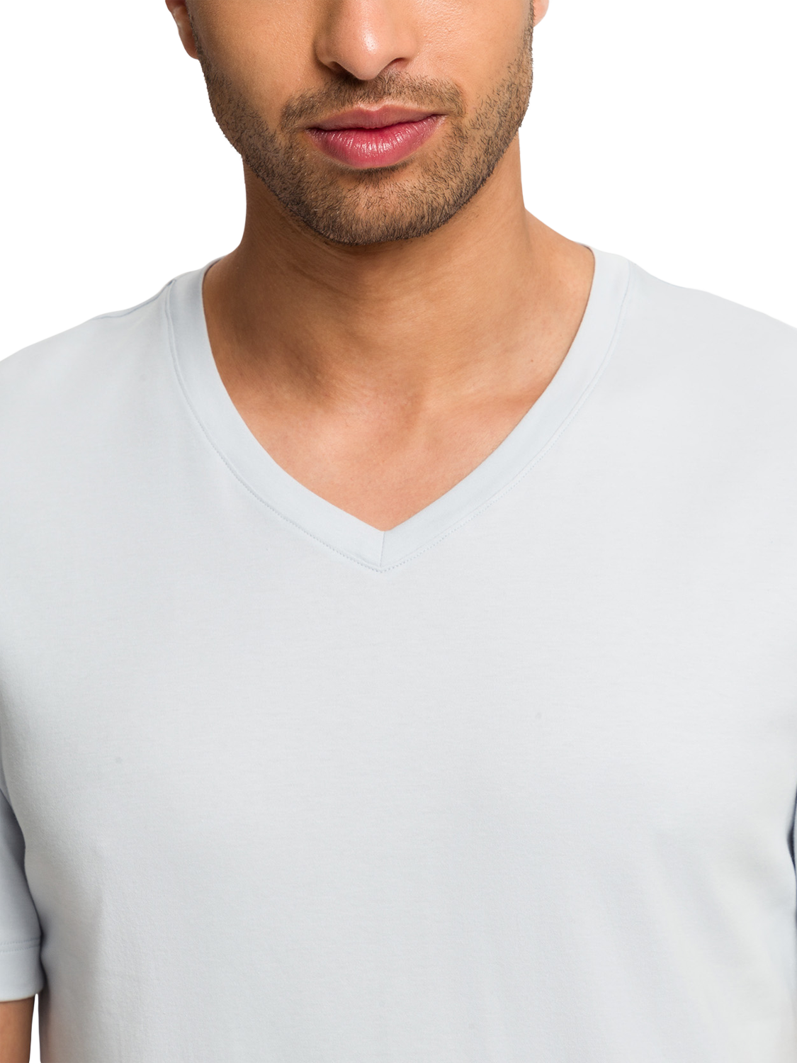 Product image 3 of 6, which shows Hanro Cotton Night & Day Short Pyjama Set, Blue Diamonds, S