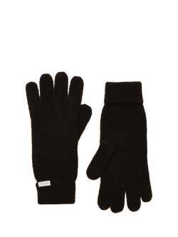 Joules Rosa Gloves, Black, Black