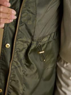 Joules Holkham Waterproof Packable Raincoat, Grape Leaf - view 2, Grape Leaf