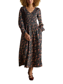 Joules Floral Dress, Navy/Multi, Navy/Multi