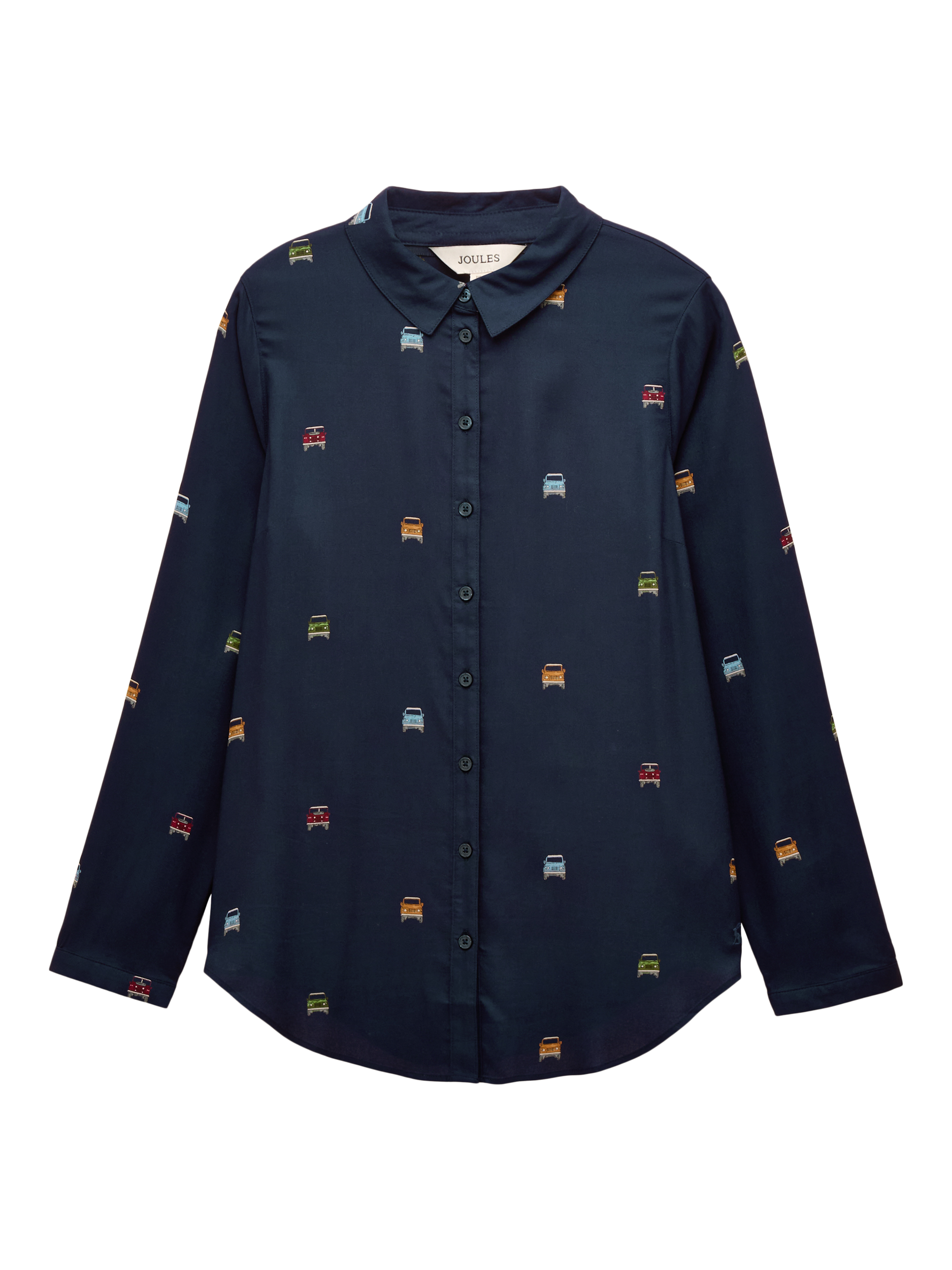 Product image 7 of 8, which shows Joules 4X4 Printed Shirt, Navy/Multi, 6