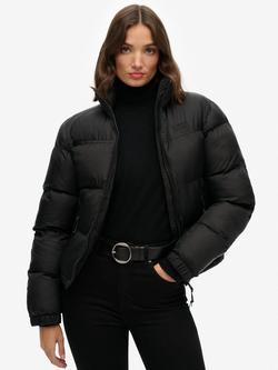 Superdry Tech Padded Jacket, Black, Black