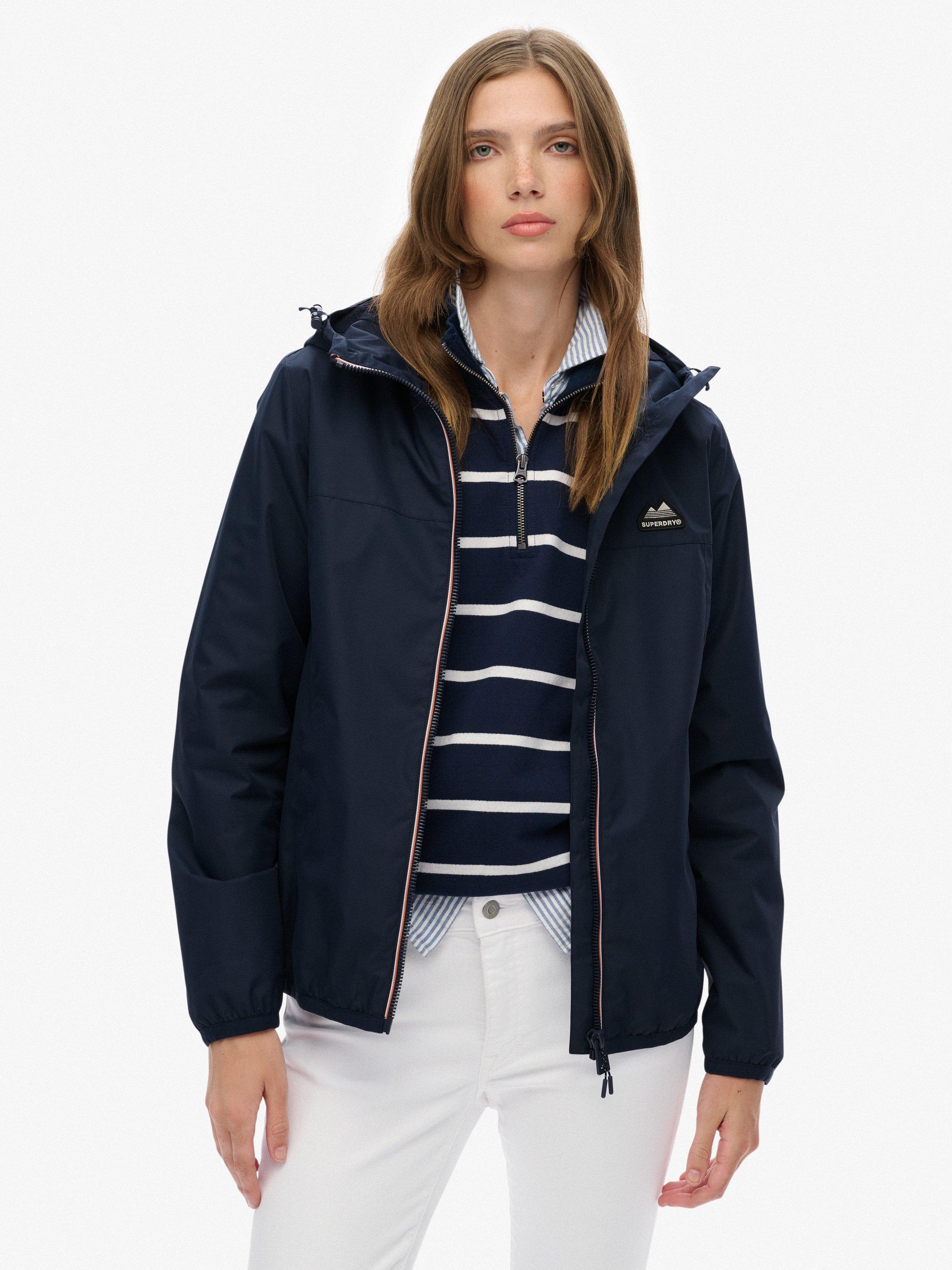 Product image 1 of 6, which shows Superdry Essential Tri Windbreaker Jacket, Eclipse Navy, 6
