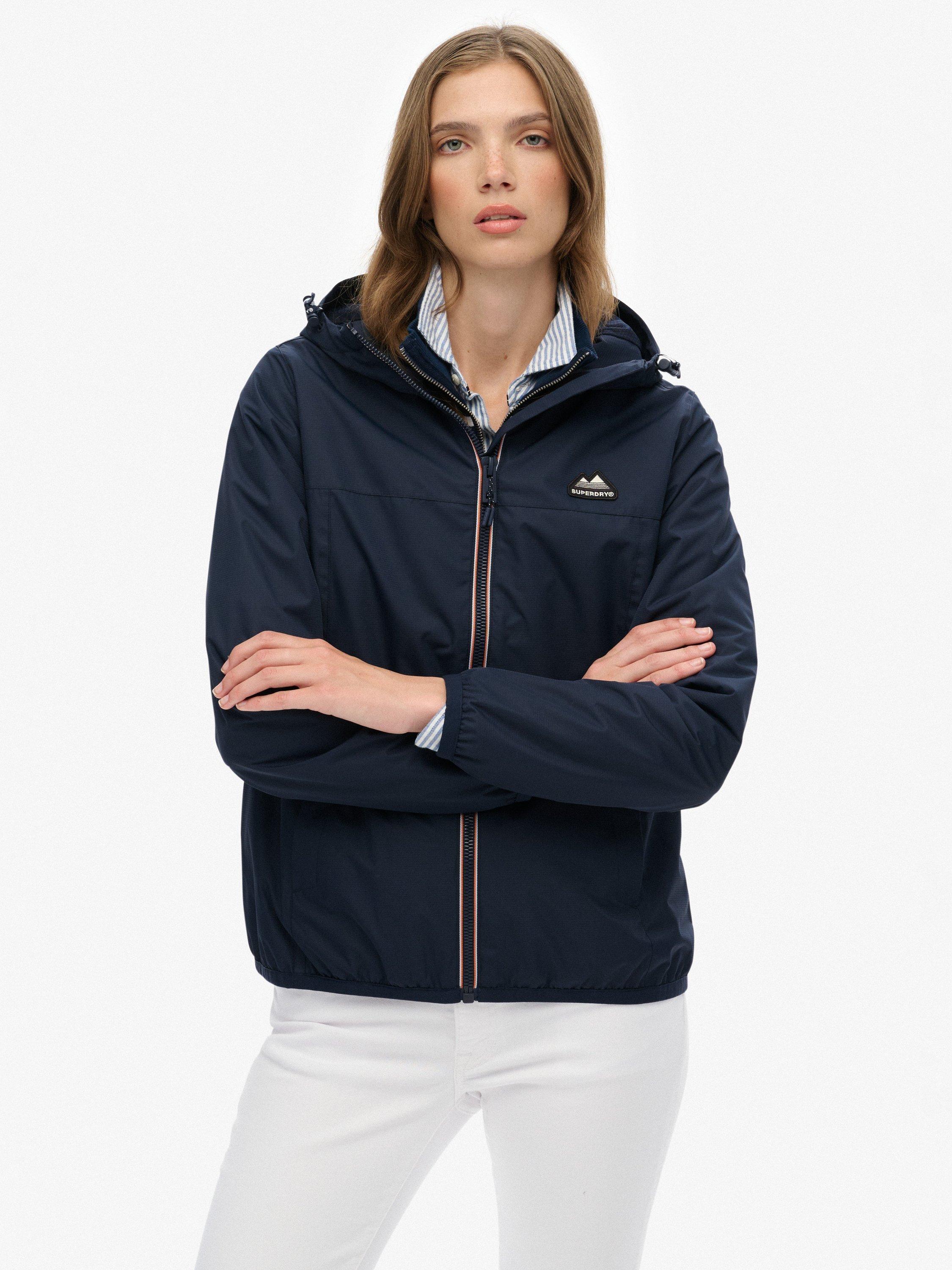 Product image 4 of 6, which shows Superdry Essential Tri Windbreaker Jacket, Eclipse Navy, 6